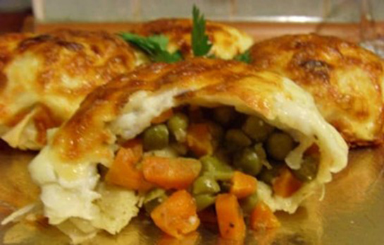 Bezelyeli Börek Bezelyeli Börek