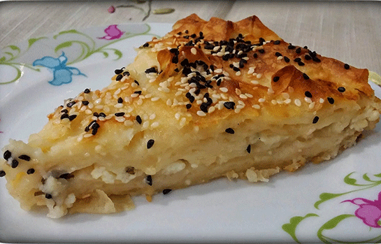 Mantarlı Ispanaklı Börek Mantarlı Ispanaklı Börek