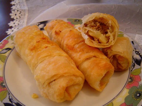 Patatesli Kıymalı Börek Patatesli Kıymalı Börek