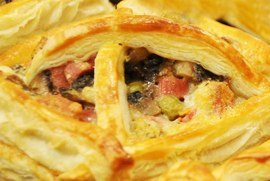 Tavuklu Mantarlı Börek 19